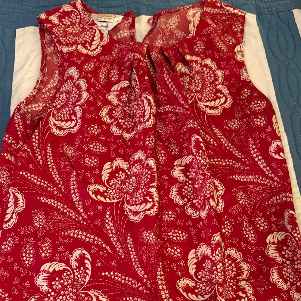Sleeveless blouse by Talbots
